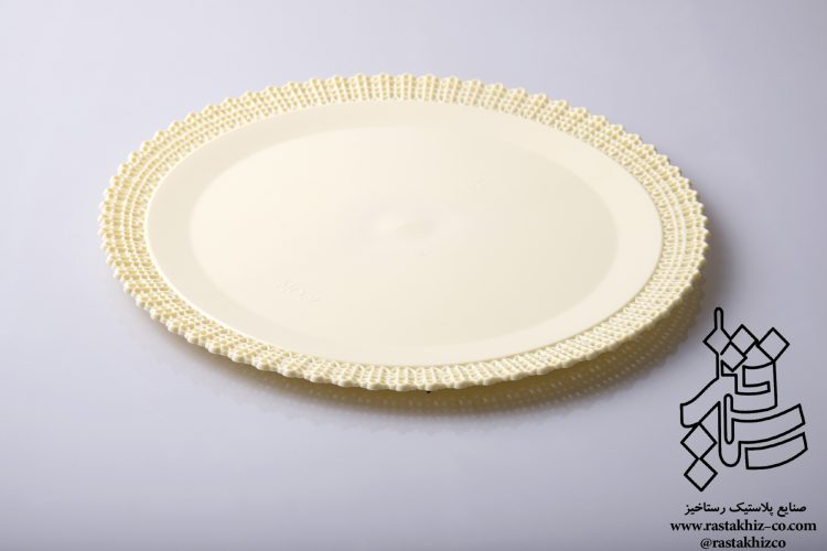 بشقاب گرد رنگی در چهار سایز