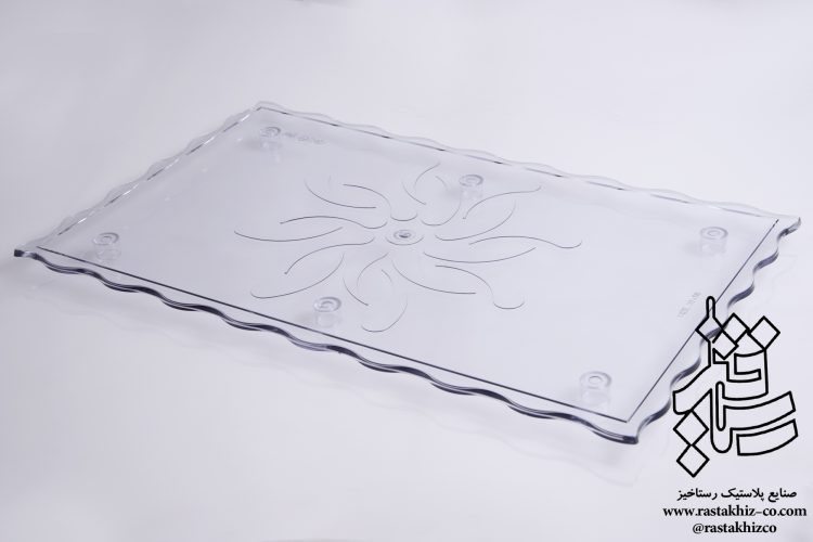 صفحه کیک مستطیل کریستال در سه سایز