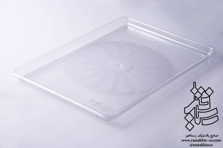 سینی کریستال ساده در دو سایز