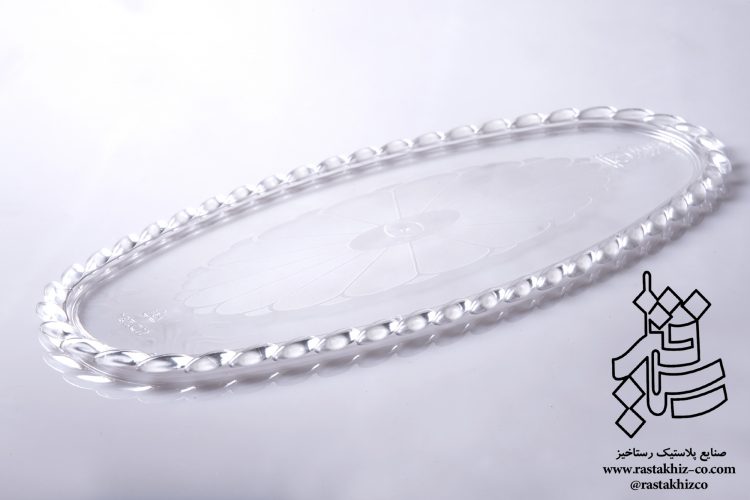 بشقاب بیضی کریستال کد 731