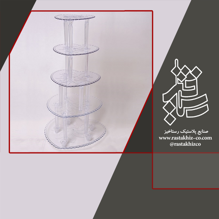 صفحه کیک قلبی کریستال