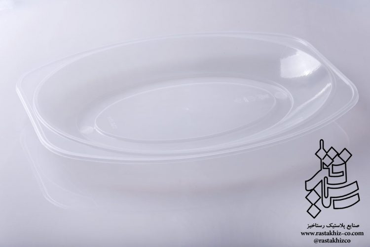 دیس بیضی لبه دار