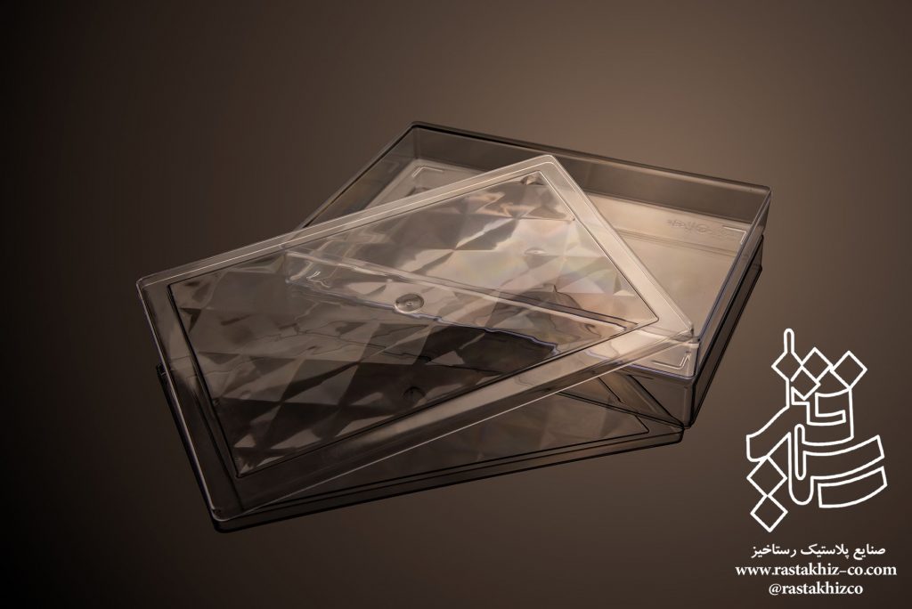 جعبه مستطیل کریستال 17*24