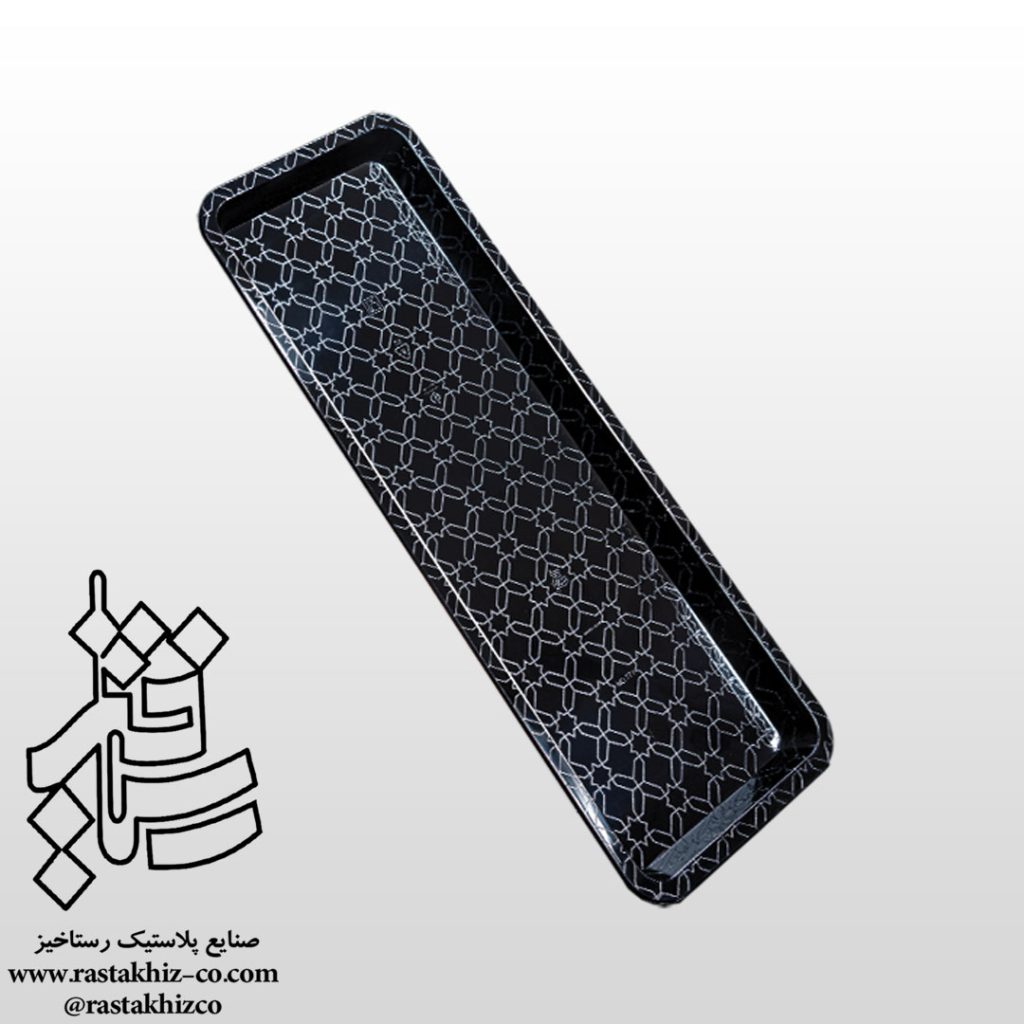 سینی مستطیل کریستال