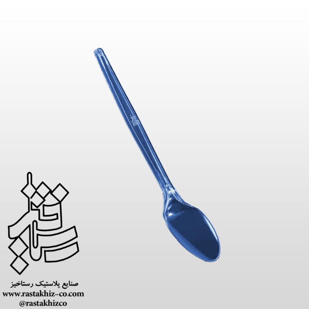 قاشق کافه کوتاه کریستال